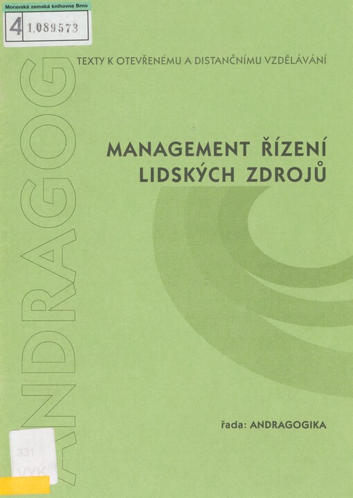 Management řízení lidských zdrojů