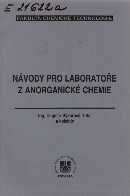 Návody pro laboratoře z anorganické chemie