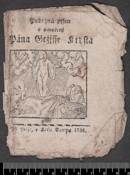 Pobožná pjseň o vmučenj Pána Gežjsse Krysta