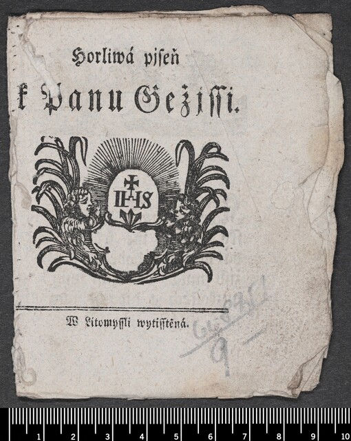 Horliwá pjseň k Panu Gežjssi