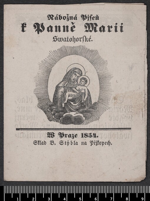 Nábožná Pjseň k Panně Marii Swatohorské