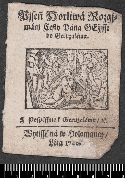 Pjseň Horliwá Rozgjmánj Cesty Pána GEžjsse do Geruzaléma: Pospěssme k Geruzalému, etc