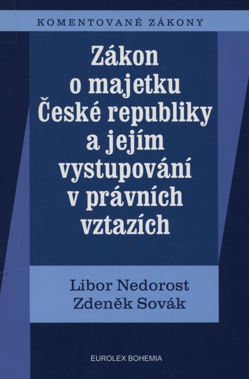 Zákon o majetku České republiky a jejím vystupování v právních vztazích