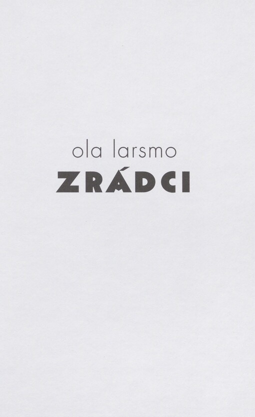 Zrádci: špionážní román