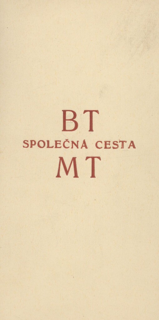 Společná cesta Bohuslava a Milady Tarabových: soubor dokumentů, fotografií a reprodukcí obrazů B. Taraby