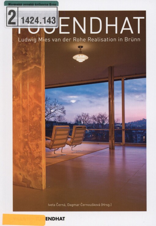Tugendhat: Ludwig Mies van der Rohe Realisation in Brünn