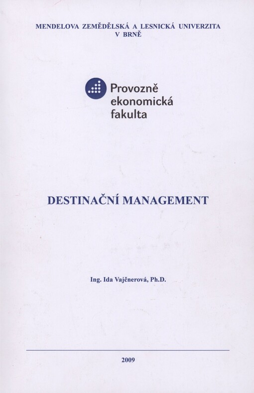 Destinační management