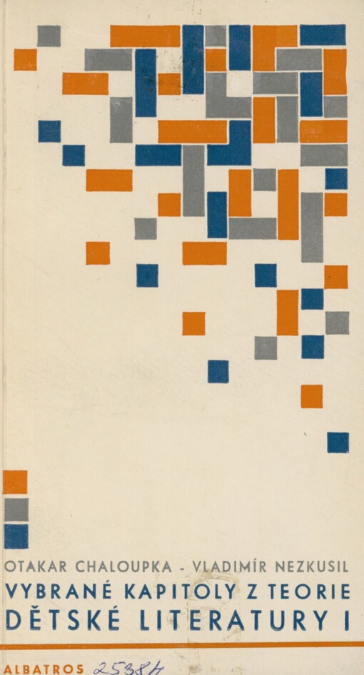 Vybrané kapitoly z teorie dětské literatury. [Sv.] 1
