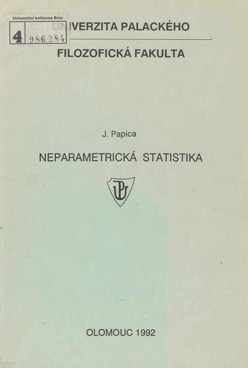 Neparametrická statistika