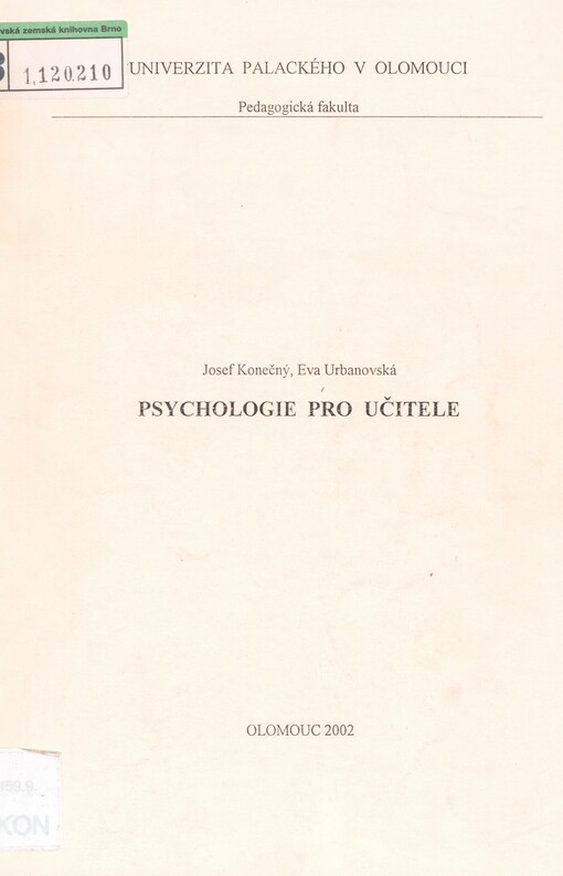 Psychologie pro učitele