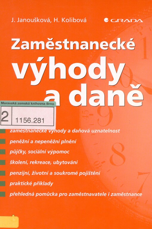 Zaměstnanecké výhody a daně
