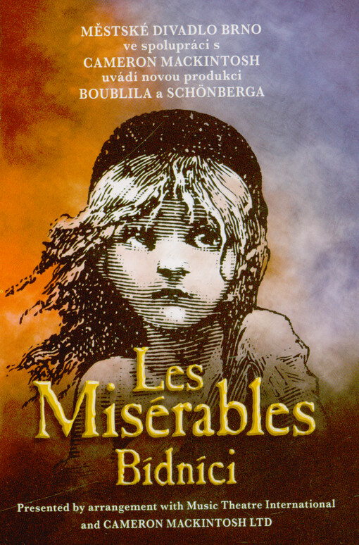 Alain Boublil, Claude-Michel Schönberg, Les Miserables, Bídníci : pátá inscenace osmdesáté první sezóny 2025/2026 : premiéry 24. a 25. ledna 2026 na Hudební scéně