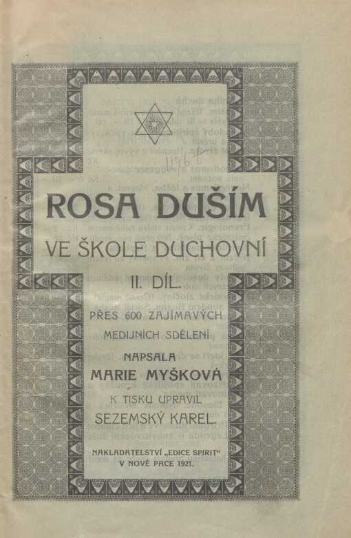 Rosa duším: [přes 600 zajímavých medijních sdělení]