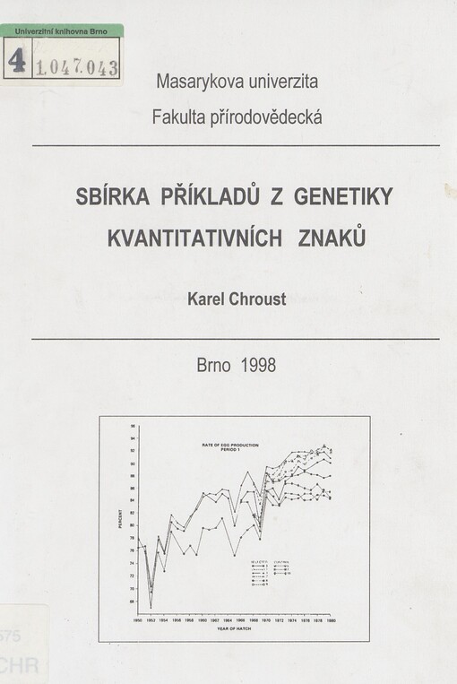 Sbírka příkladů z genetiky kvantitativních znaků
