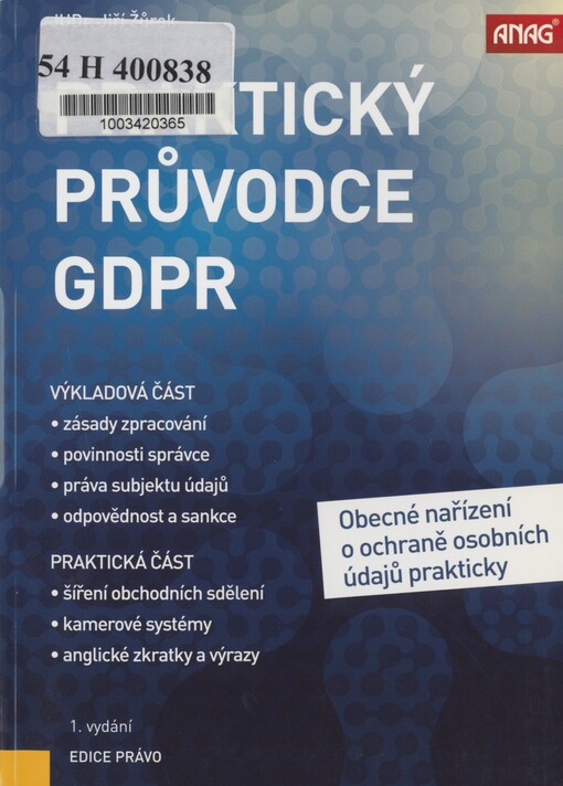 Praktický průvodce GDPR