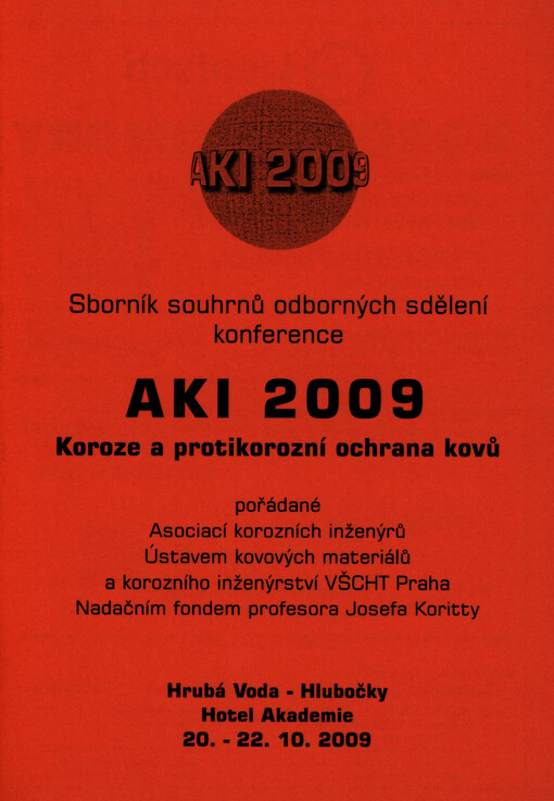 Aprochem ... : konference s mezinárodní účastí : chemické technologie, petrochemie, polymery, ropa, plyn, paliva : ochrana prostředí, bezpečnost : ... : sborník přednášek