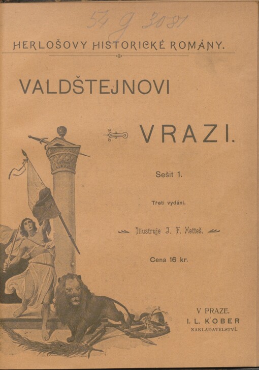 Valdštejnovi vrazi: historický román Karla Herloše