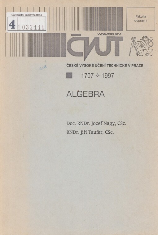 Algebra