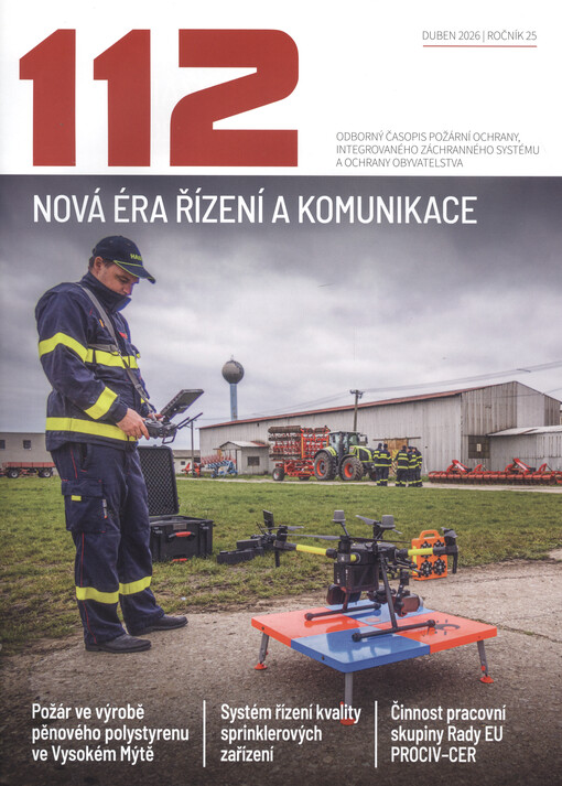 112 : odborný časopis požární ochrany, integrovaného záchranného systému a ochrany obyvatelstva