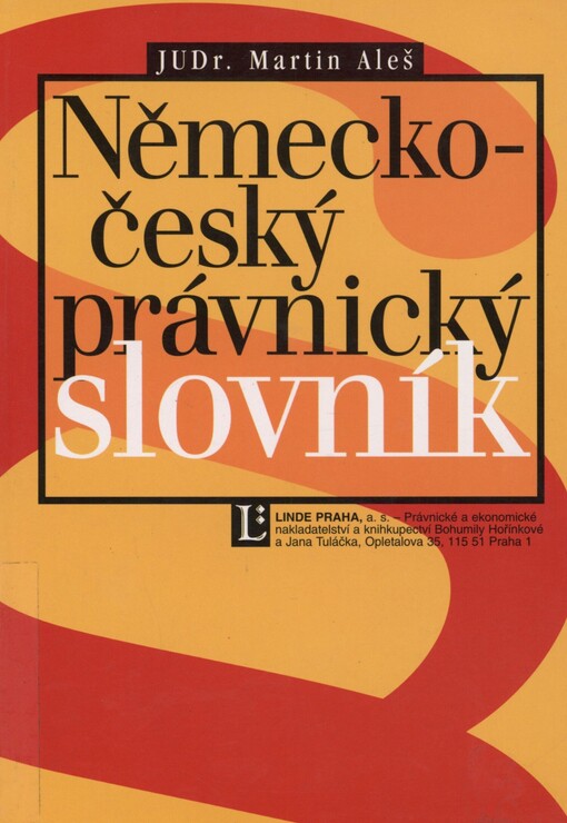Německo-český právnický slovník