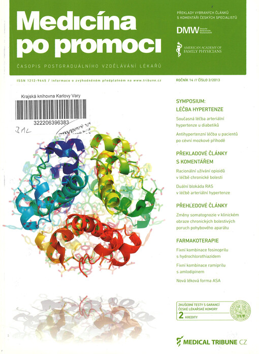 Medicína po promoci = Postgraduate medicine Czech : časopis postgraduálního vzdělávání lékařů
