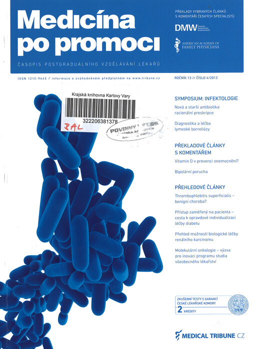 Medicína po promoci = Postgraduate medicine Czech : časopis postgraduálního vzdělávání lékařů
