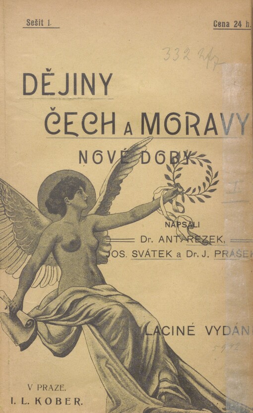 Dějiny Čech a Moravy nové doby. Kniha 1. Od míru Westfálského až do smrti císaře Ferdinanda III. (1648-1657)