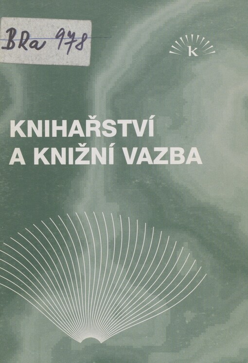 Knihařství a knižní vazba