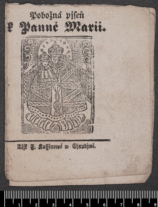 Pobožná pjseň k Panně Marii