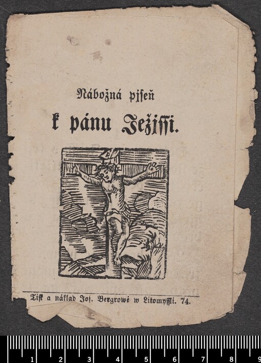 Nábožná pjseň k pánu Ježjssi