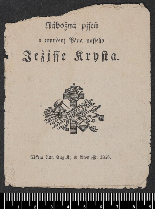 Nábožná pjseň o umučenj Pána nasseho Ježjsse Krysta