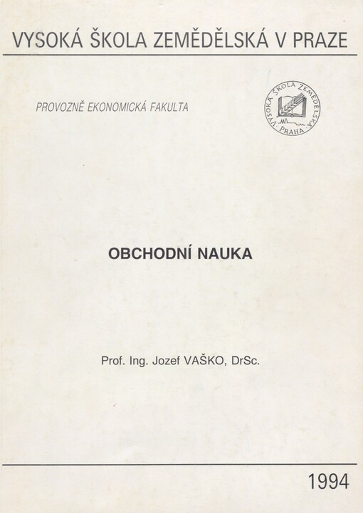 Obchodní nauka