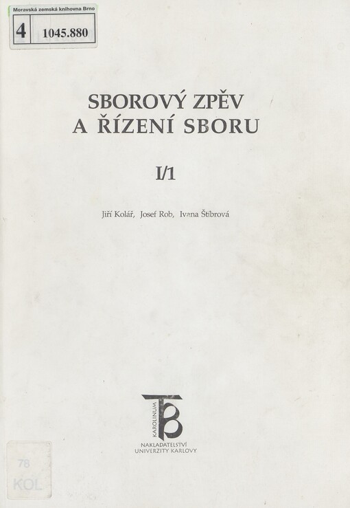 Sborový zpěv a řízení sboru