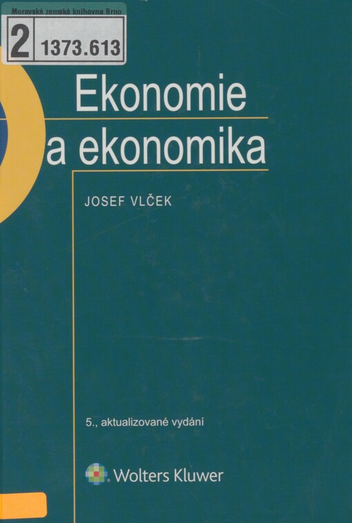 Ekonomie a ekonomika