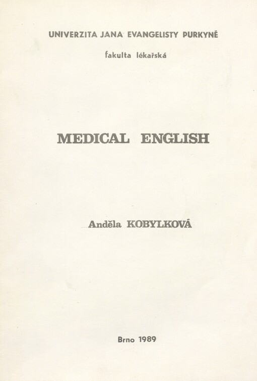 Medical englisch