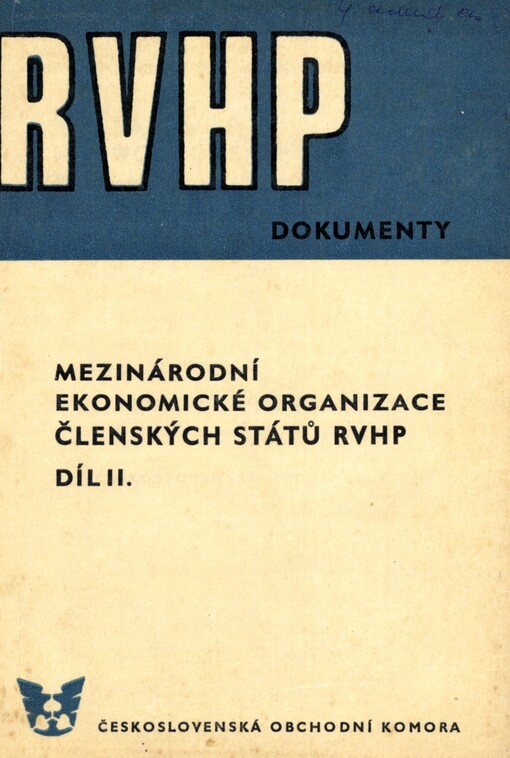 Mezinárodní ekonomické organizace členských států RVHP