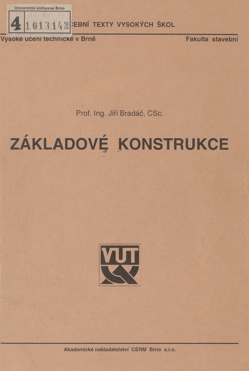 Základové konstrukce