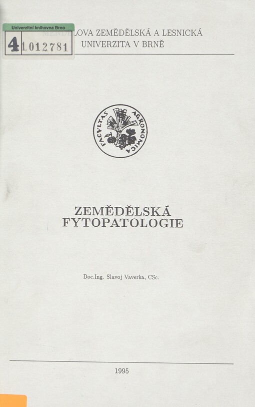 Zemědělská fytopatologie
