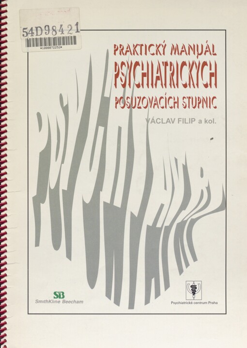 Praktický manuál psychiatrických posuzovacích stupnic