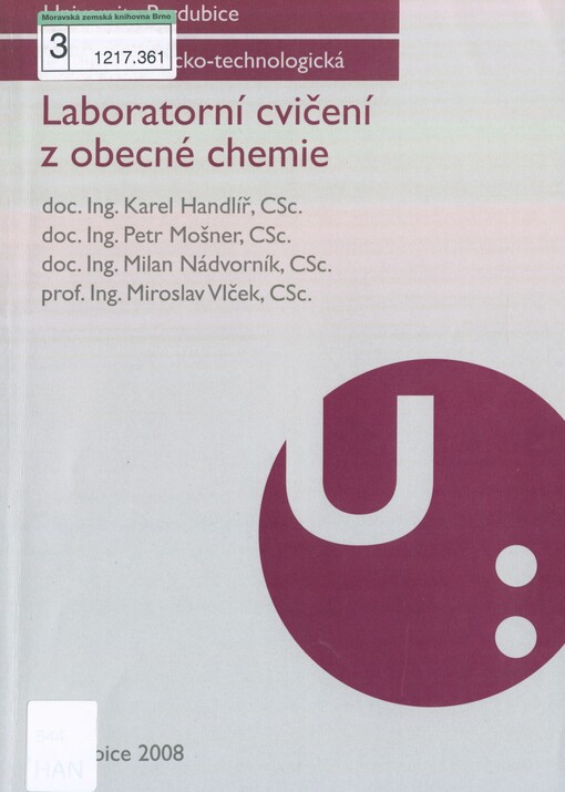Laboratorní cvičení z obecné chemie