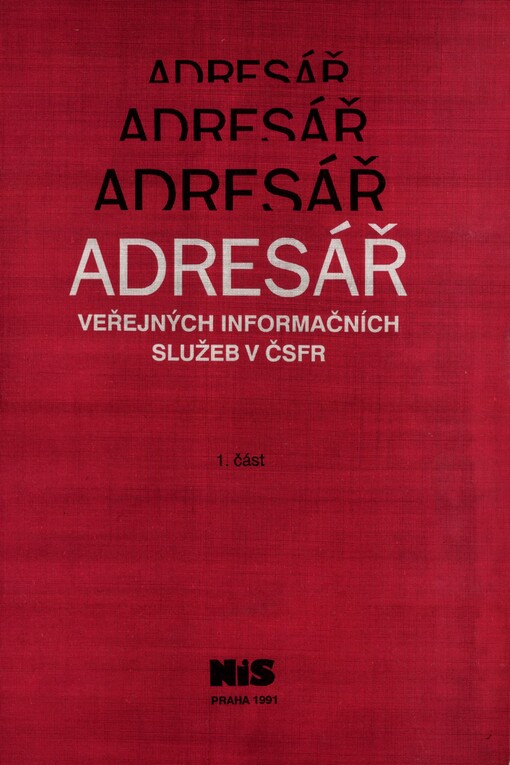 Adresář veřejných informačních služeb v ČSFR