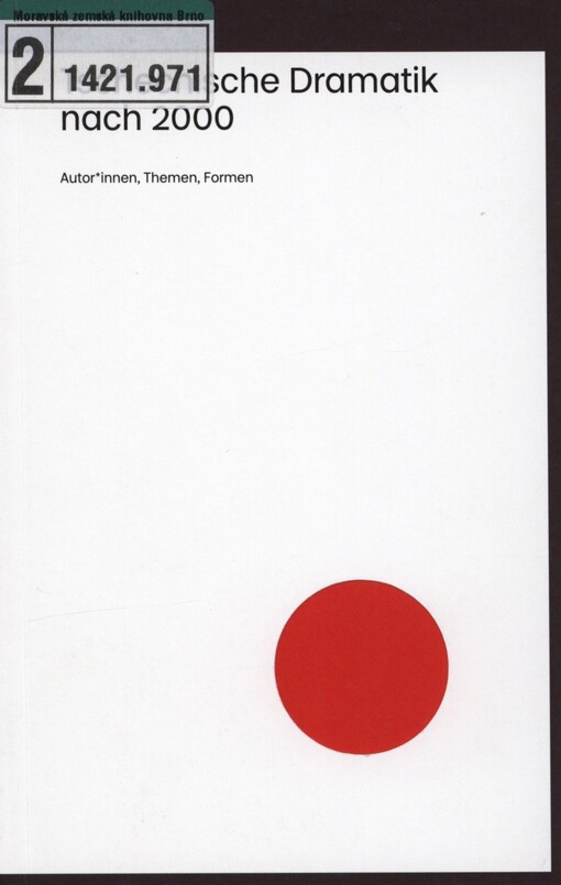 Tschechische Dramatik nach 2000: Autor*innen, Themen, Formen