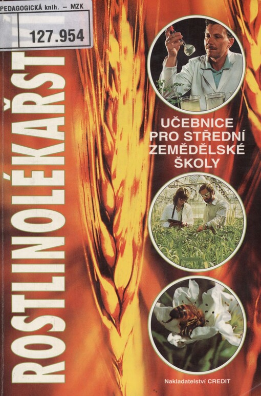 Rostlinolékařství: učebnice pro střední zemědělské školy