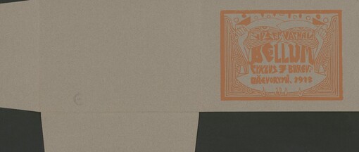 Bellum: cyklus 7 barev. dřevorytů, 1913