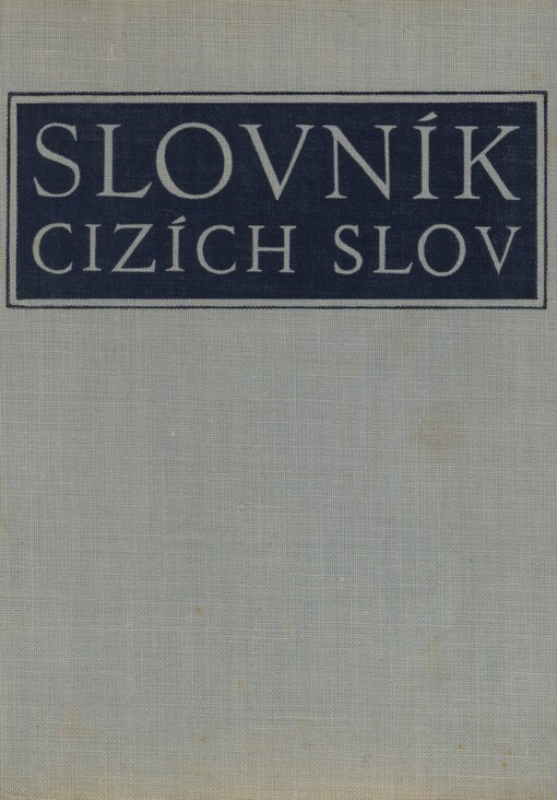 Slovník cizích slov