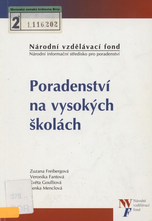 Poradenství na vysokých školách