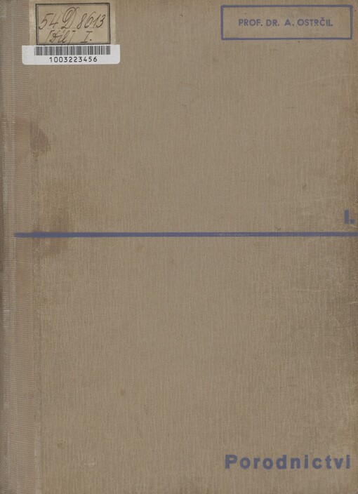 Porodnictví pro lékaře a mediky