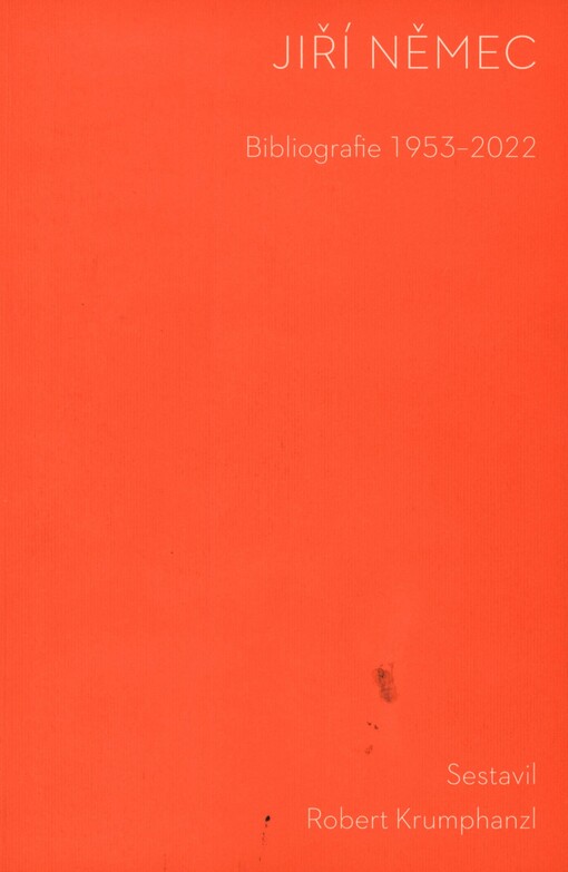Jiří Němec: bibliografie 1953-2022