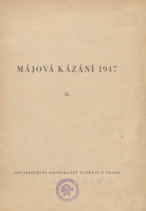 Barokní doba dobou obnovy křesťanství v naší vlasti: Mariánská poutní místa v Čechách