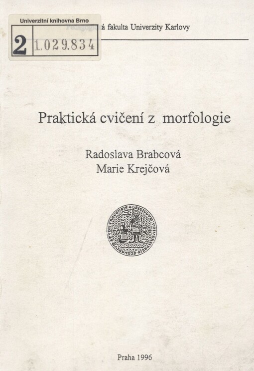Praktická cvičení z morfologie